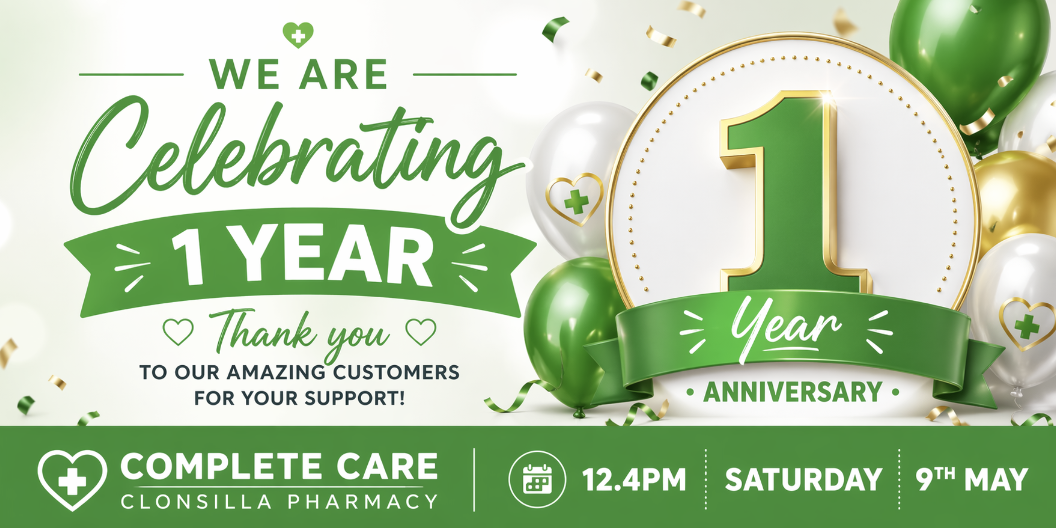 One Year Anniversary Clonsilla